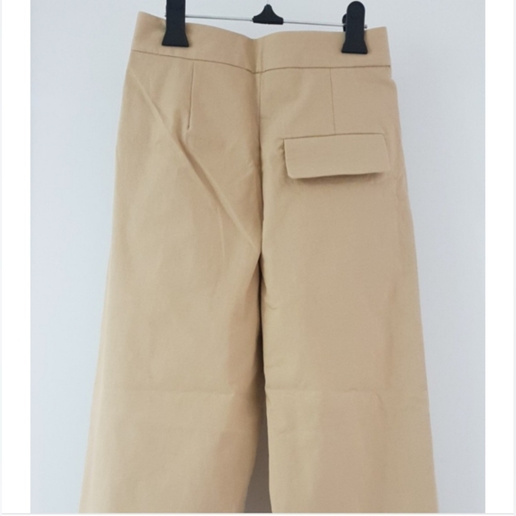 DEAREST Maybe Baby Tan Pleated Dress Pant Size S - Picture 5 of 6